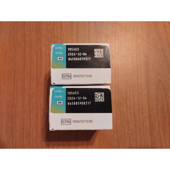 2 Boxes of 25 Count ACCU-CHEK Guide Diabetic Test Strips Exp-12/2026 Sealed - Picture 2 of 2